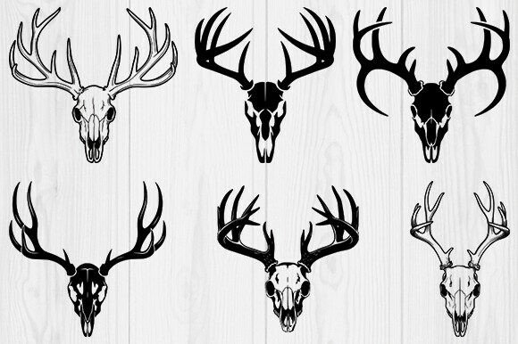 30 Deer Skull Designs SVG Bundle Review for Real Projects