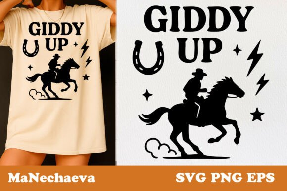 Coquette Cowgirl SVG Giddy Up