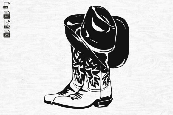 Cowboy Hat and Boots SVG Embroidery Design Review