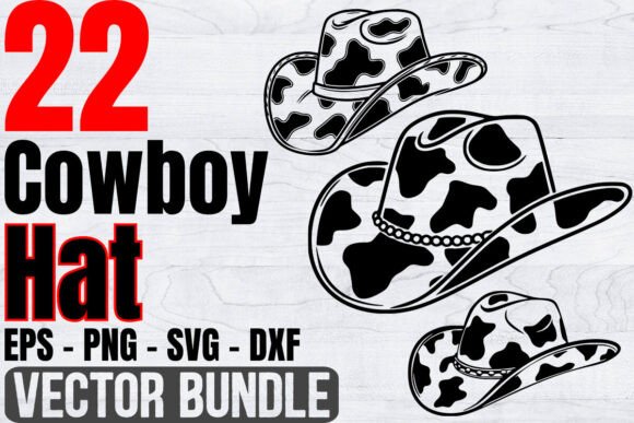 Cowboy Hat with Cow Pattern SVG Bundle Review