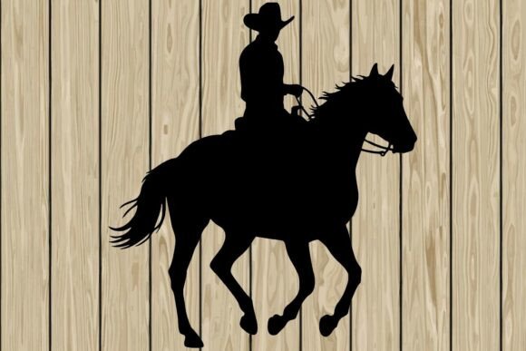 Cowboy Riding a Horse Silhouette SVG Review for Real Projects