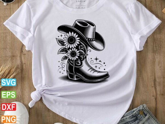 Cowgirl Boots and Flowers SVG Review: A Western Embroidery Design for Real Projects