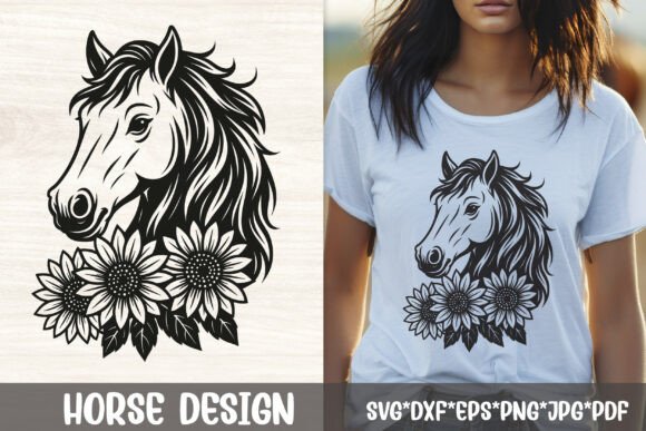 Floral Western Horse Head SVG Cut File Review for Real Projects