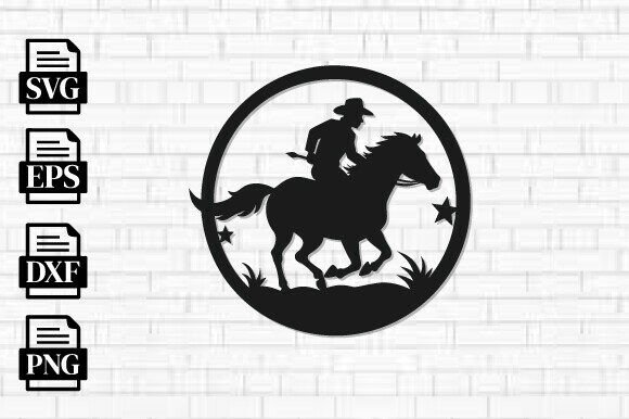Review of Cowboy Metal Wall Art for Real Embroidery Projects