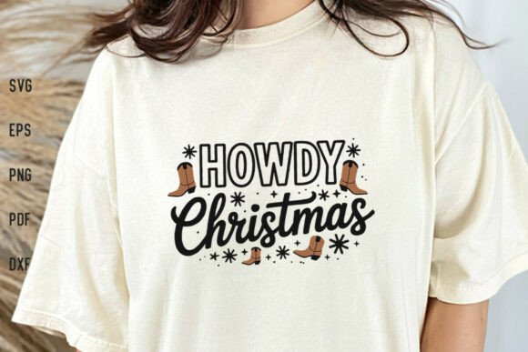 Western Howdy Christmas SVG Cowgirl Review